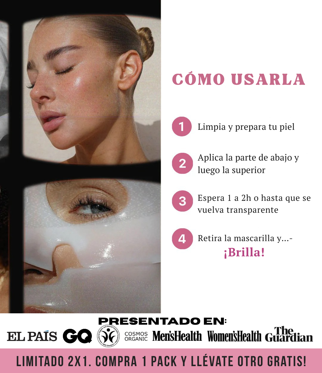 Mascarilla de Colágeno Coreana Quasi®