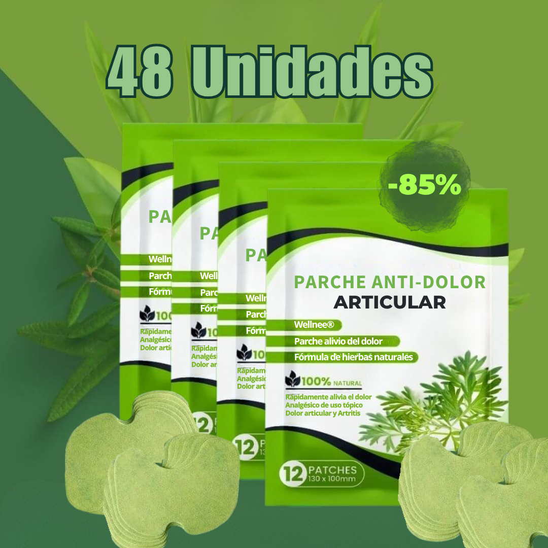 OFERTA Parches Wellnee®: Terapia Natural para el Dolor Articular. 12 Unidades + 12 GRATIS