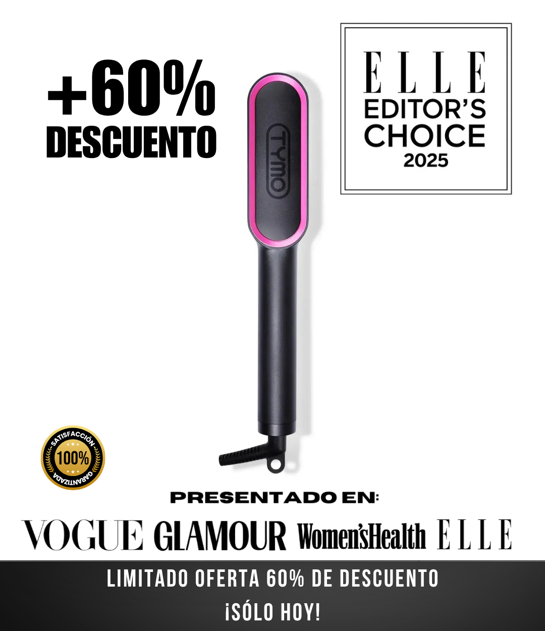 OFERTA Cepillo Alisador TYMO® Liss