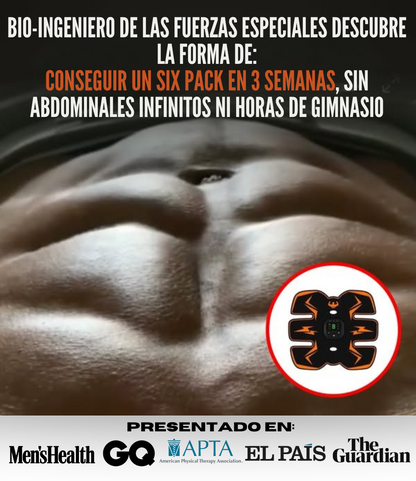 Estimulador Abdominales PowerAbs® + Crema Quemagrasa Ultraburn GRATIS