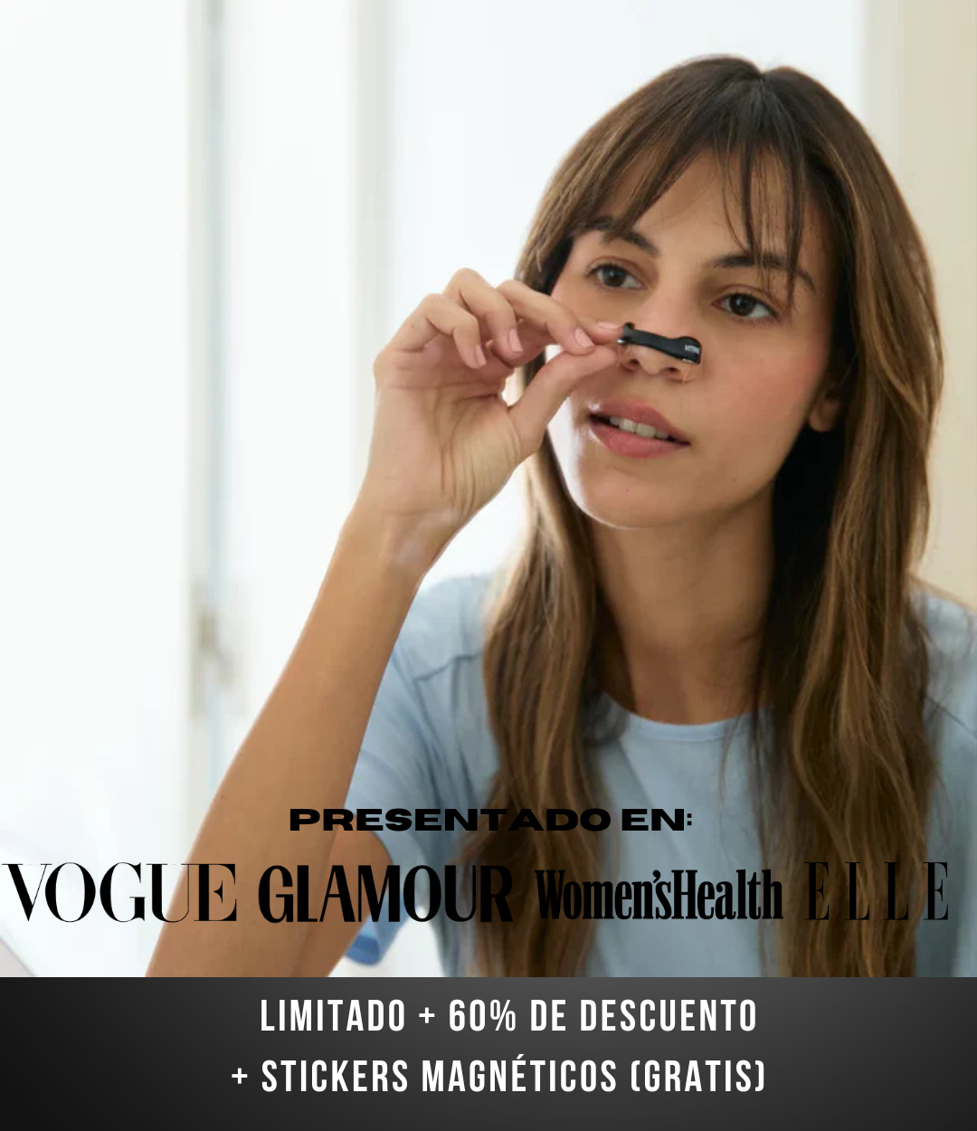 Dilatador Nasal BRTH + 30 Stickers Magnéticos (GRATIS)