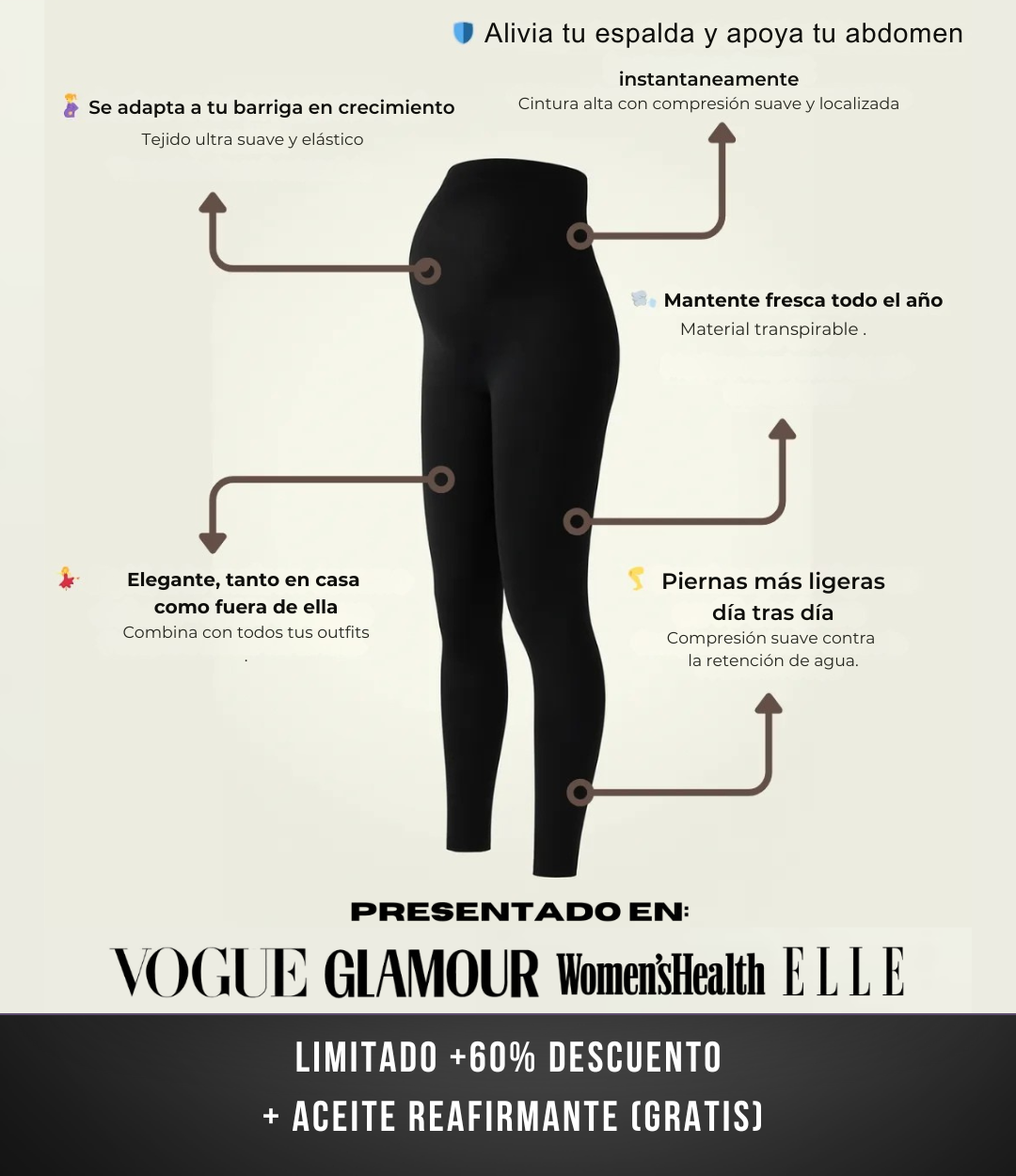 Bloomommy: Los leggins más cómodos para las futuras mamás