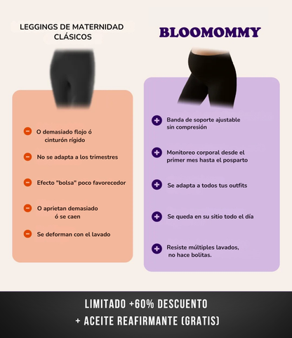 Bloomommy: Los leggins más cómodos para las futuras mamás