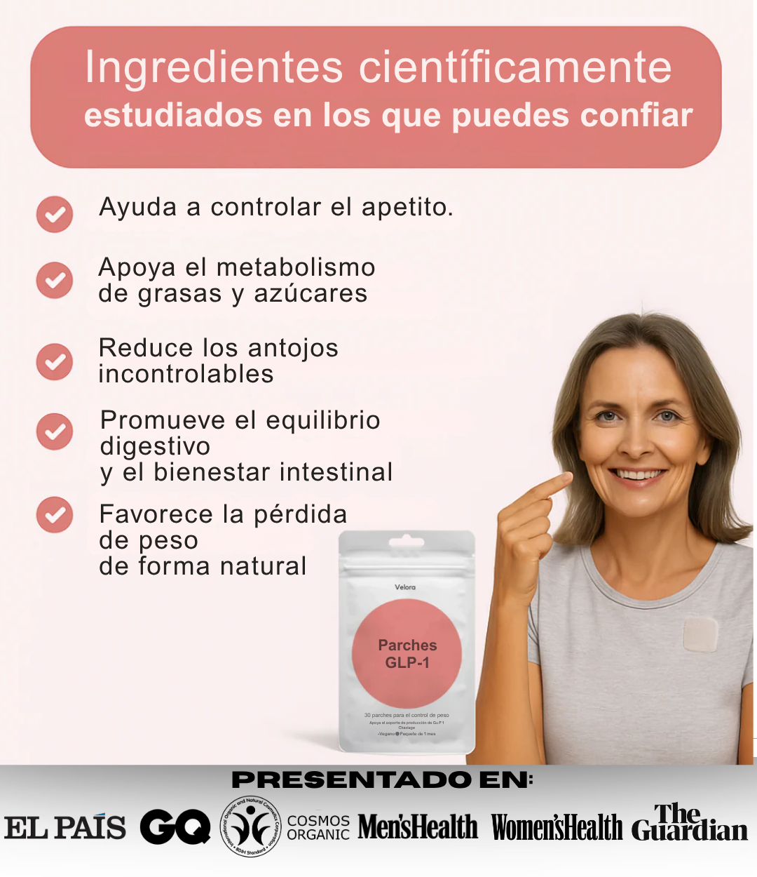 Velora® Parches GLP-1