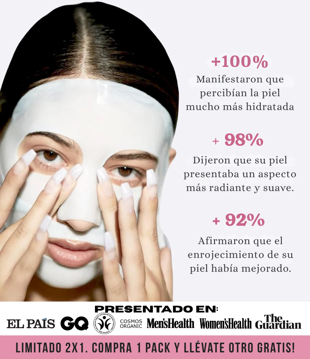Mascarilla de Colágeno Coreana Quasi®