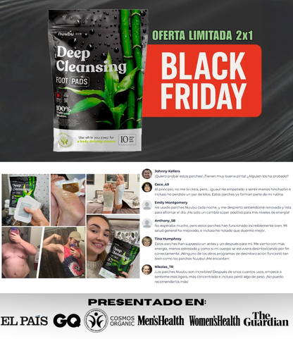 Parches Nuubu® Detox / Fatiga / Inflamación