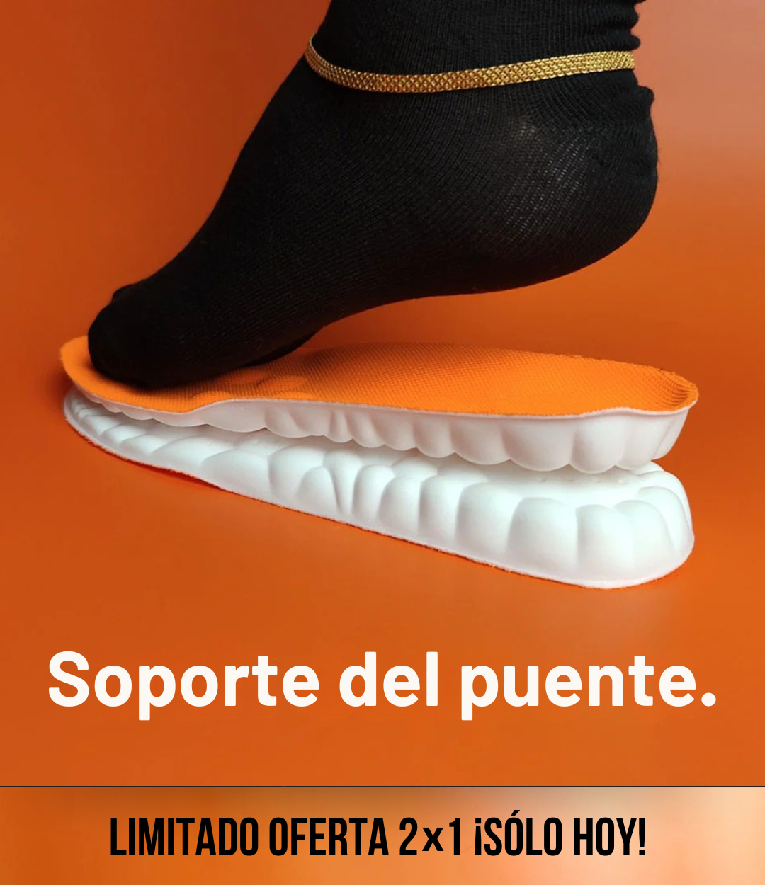 OFERTA 2x1 Plantillas Ortopédicas Steppers®