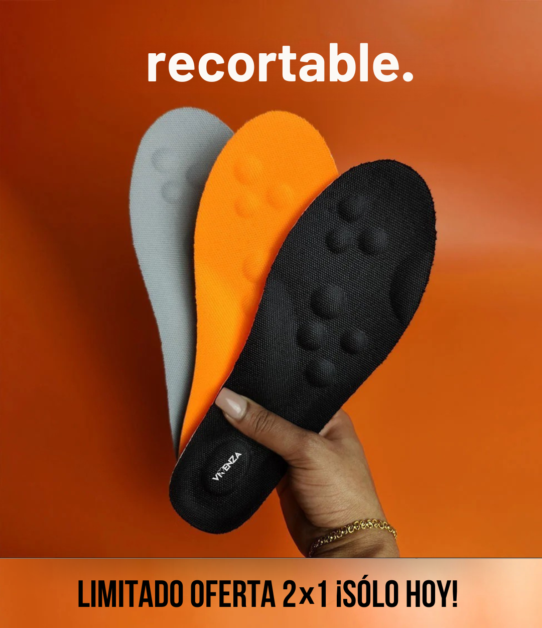 OFERTA 2x1 Plantillas Ortopédicas Steppers®