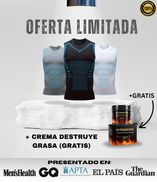 OFERTA KIT EVOLV V-Boost v2 + Crema Quemagrasas Ultraburn GRATIS