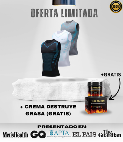 OFERTA KIT EVOLV V-Boost v2 + Crema Quemagrasas Ultraburn GRATIS