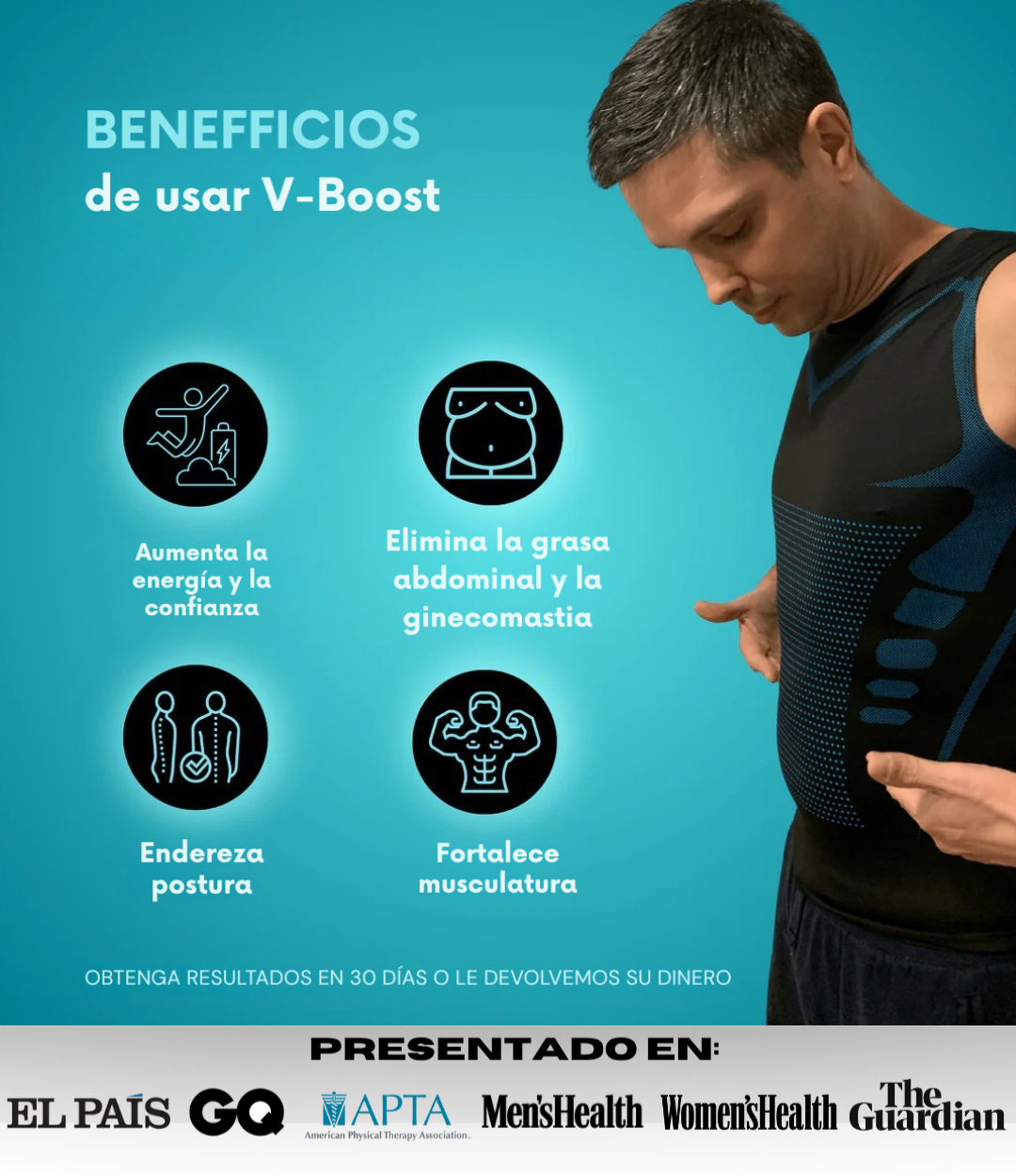 OFERTA KIT EVOLV V-Boost v2 + Crema Quemagrasas Ultraburn GRATIS